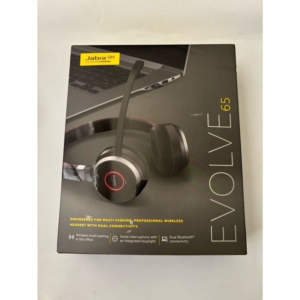 Jabra Evolve 65 Wireless Headset - Black